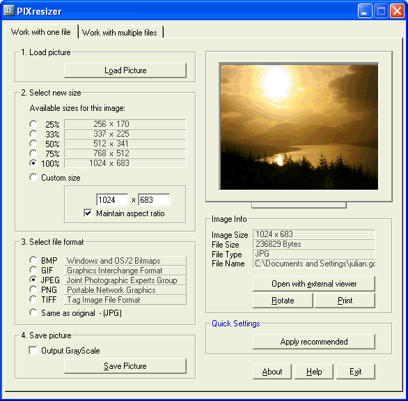 pixresizer for windows 10
